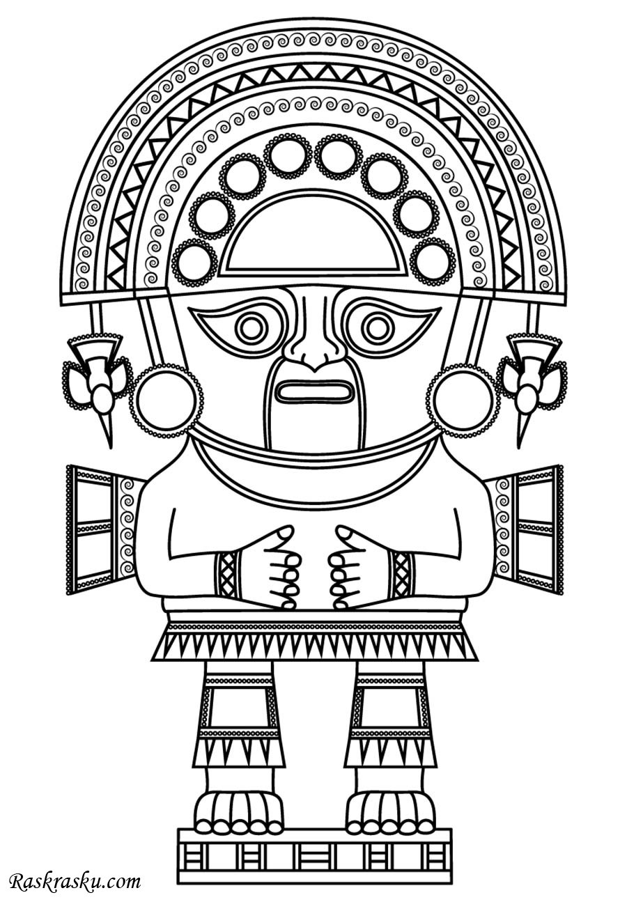 Ацтеки Майя инки орнамент